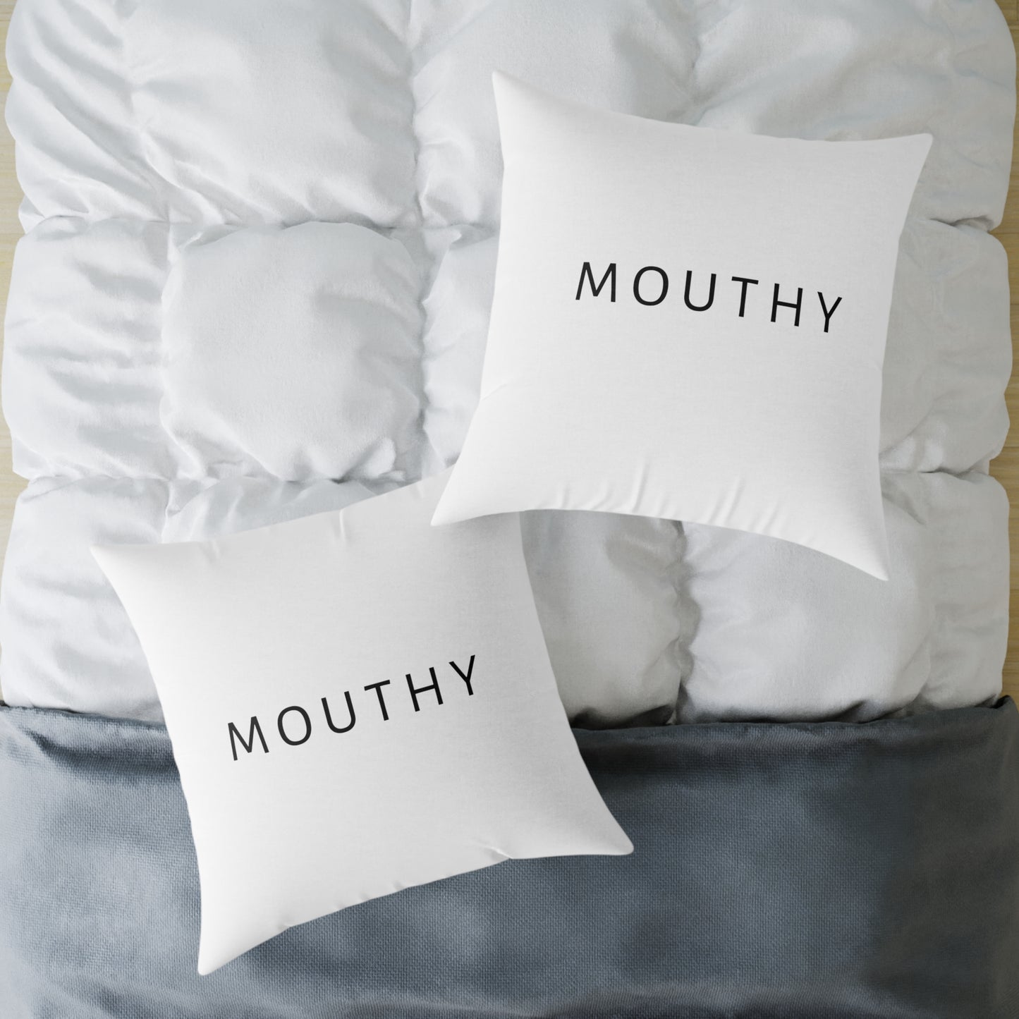 Square Mouthy Pillow