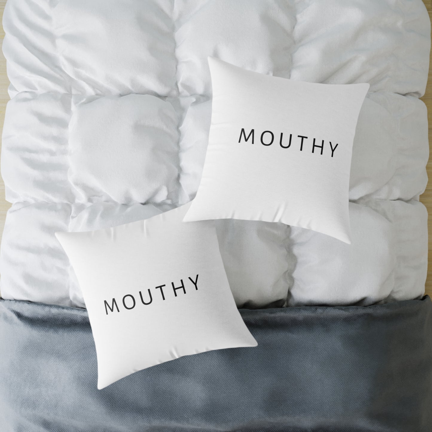 Square Mouthy Pillow