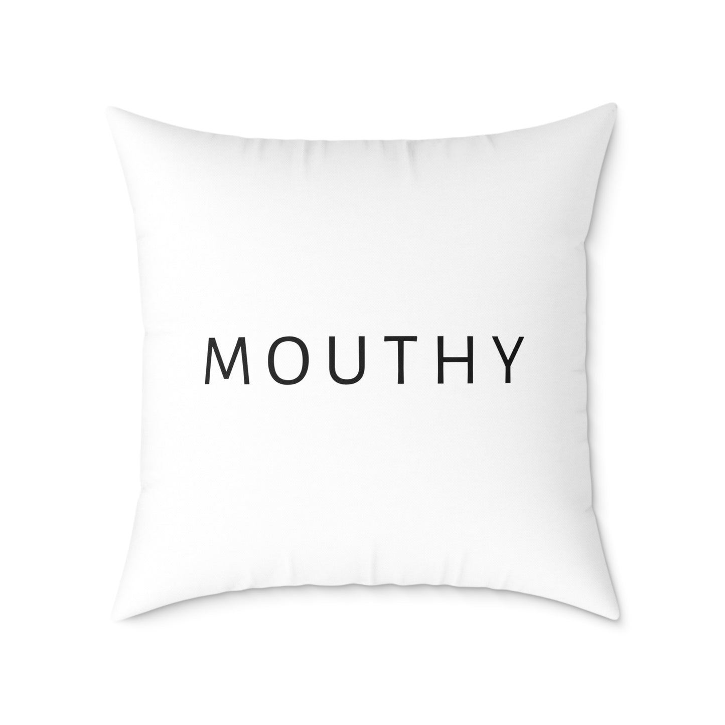 Square Mouthy Pillow