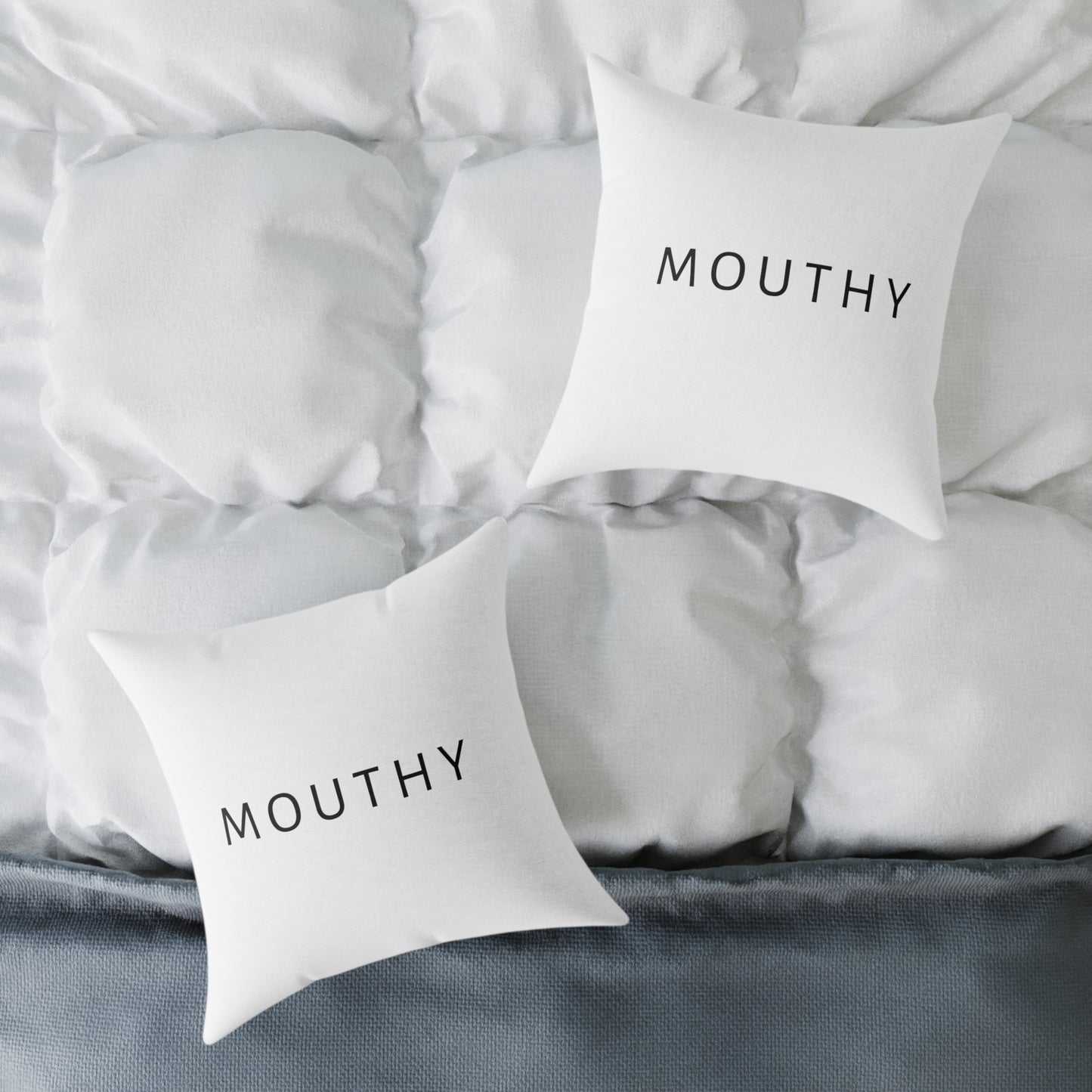 Square Mouthy Pillow