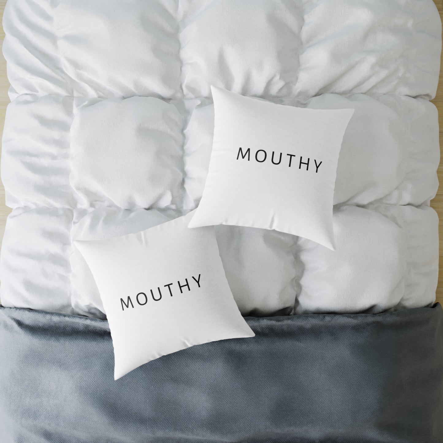 Square Mouthy Pillow 20x20