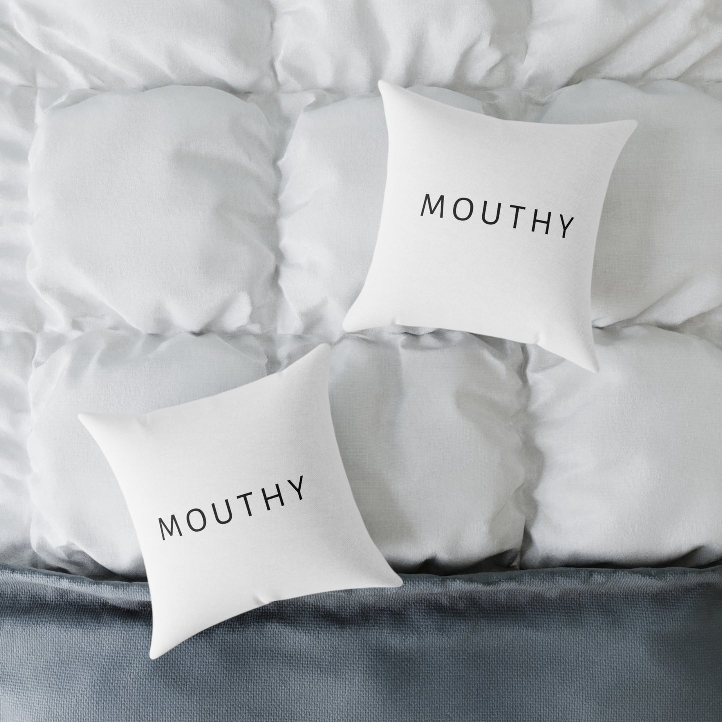 Square Mouthy Pillow 20x20