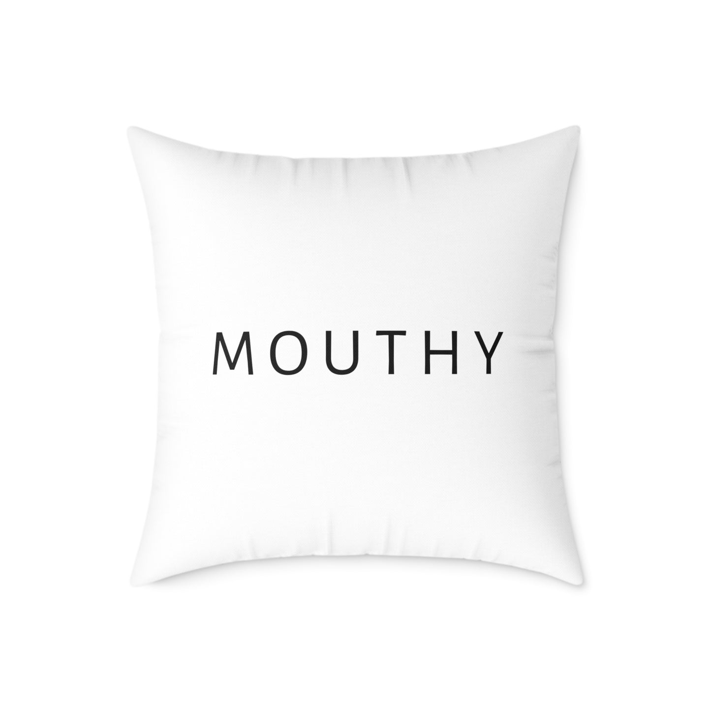 Square Mouthy Pillow 20x20