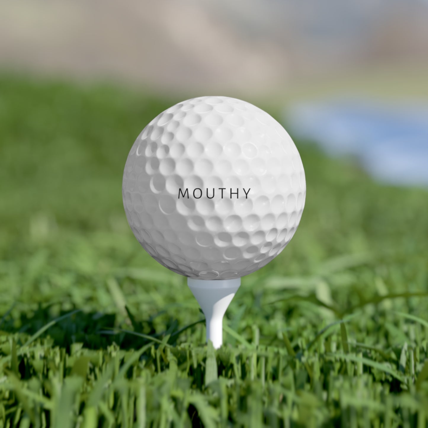 Mouthy Golf Balls, 6pcs